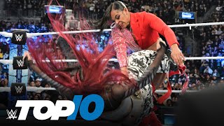 Top 10 Friday Night SmackDown moments WWE Top 10 Dec 1 2023 [upl. by Towney]