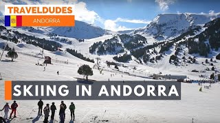 The Best of Grandvalira Ski Resort Andorra Skiing in Andorra [upl. by Maillil]