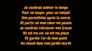 Celine Dion  Parler à mon père LyricsParoles HD [upl. by Edholm]