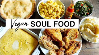 How To Make VEGAN SOUL FOOD Tasty AF 😋 [upl. by Yellehs]