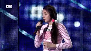 Laura Bretan  Romanii Au Talent 2016 [upl. by Ecirtap]