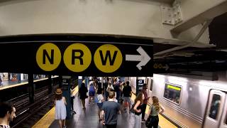 ⁴ᴷ The Busiest NYC Subway Station Times Square–42nd StreetPort Authority Bus Terminal [upl. by Anisirhc]