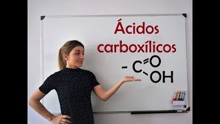 10 ÁCIDOS CARBOXÍLICOS Formulación orgánica [upl. by Crandall]