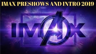 IMAX PRESHOWS AND INTRO 2019 [upl. by Nnor191]