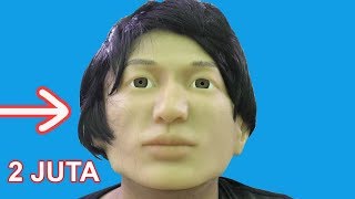 TOPENG Rp 2 JUTA REALISTIC MIRIP WAJAH ASLI [upl. by Omsoc845]