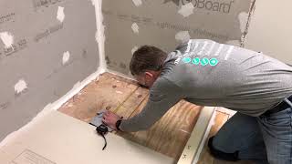 Easily Install the GoBoard® Point Drain Shower System [upl. by Fennie]