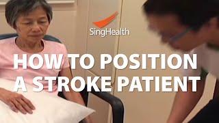 How To Position A Stroke Patient [upl. by Barnabe]