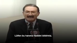 Utanç görüntüleri Bülent Ecevit TBMM’den Merve Kavakçıyı böyle kovdu [upl. by Nonaihr]