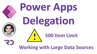 PowerApps Delegation with SharePoint as a Data Source Part 1 [upl. by Crystie692]