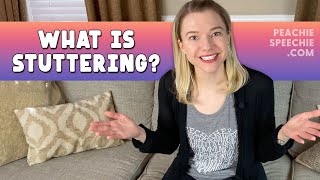 What is Stuttering by Peachie Speechie [upl. by Arita]