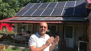 Panouri fotovoltaice Idella 5KW OffGrid Montaj Lugoj Timis [upl. by Adine569]