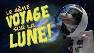 Lhistoire racontée par des chaussettes  LE 4EME VOYAGE SUR LA LUNE [upl. by Enyak]