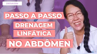 DRENAGEM LINFÁTICA NO ABDÔMEN [upl. by Sylas]