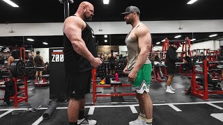 BRADLEY MARTYN VS 4TIMES WORLDS STRONGEST MAN BRIAN SHAW [upl. by Ettenwahs]