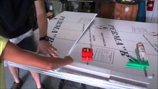 Easy DIY Garage door Insulation [upl. by Aiksa]