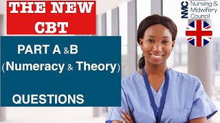 TRIAL QUESTIONS FOR THE NEW CBT 2021 NUMERACY amp THEORY CLINICAL QUESTIONSNMC UK [upl. by Ihc]