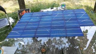 Sistem fotovoltaic 1Kwh Home made [upl. by Burnard]