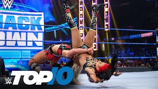 Top 10 SmackDown moments WWE Top 10 July 23 2021 [upl. by Hamirak]