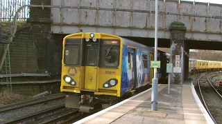 Half an Hour at 216  Birkenhead North Station 1022017  Class 507 508 terminus [upl. by Ailesor]