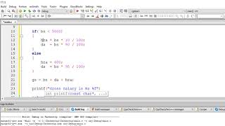 C Program to Calculate Gross Salary of an Employee [upl. by Quintin750]