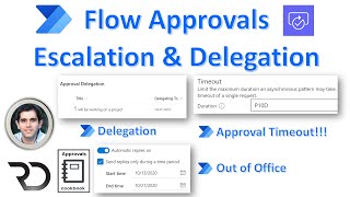 Power Automate Approval Timeout with Escalations amp Delegations [upl. by Anihsit]