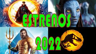 ESTRENOS DE PELICULAS 2022 [upl. by Htrap]