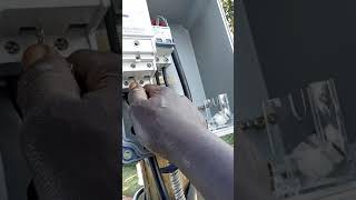 installing a single phase digital prepaid meter [upl. by Ennirak]