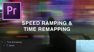 Adobe Premiere Pro CC Tutorial Easy Speed Ramping Effect Time Remapping How to [upl. by Rheims]