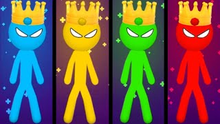 The Stickman Party 1 2 3 4 MINIGAMES Gameplay 2022 walkthrough  BEST android GAMES [upl. by Damara2]