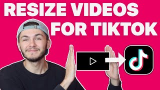 How to Resize Videos for TikTok Online [upl. by Llerret]