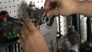 Part 18 4 stroke how to set timing and determine TDC YZ250F example [upl. by Etnohc544]