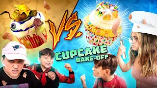 CUPCAKE CHALLENGE TieBreaker Edition FV Family 2021 Bake Off [upl. by Neeluj694]