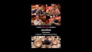 Janáček Sinfonietta – I Allegretto — Allegro maestoso Fanfare [upl. by Boj558]