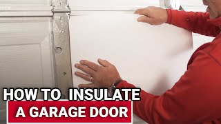 How To Insulate A Garage Door  Ace Hardware [upl. by Oswin]