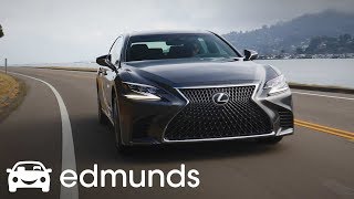 2018 Lexus LS 500 Review  Test Drive  Edmunds [upl. by Puduns]