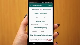 How to Send Scheduled WhatsApp Messages Easy No Root [upl. by Berny490]
