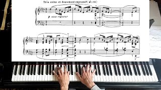 The Girl With Flaxen Hair  Claude Debussy  Piano Tutorial [upl. by Nadual]